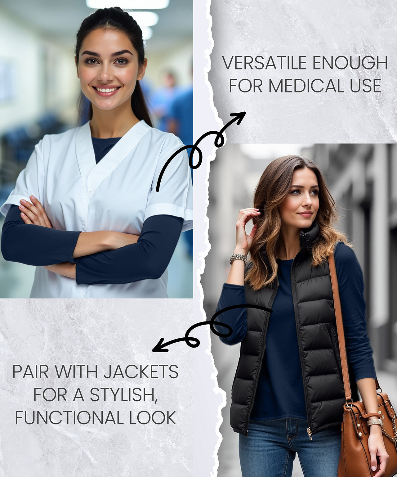 Navy-Pack of 3